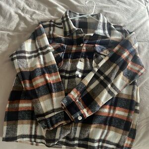 Plaid shacket